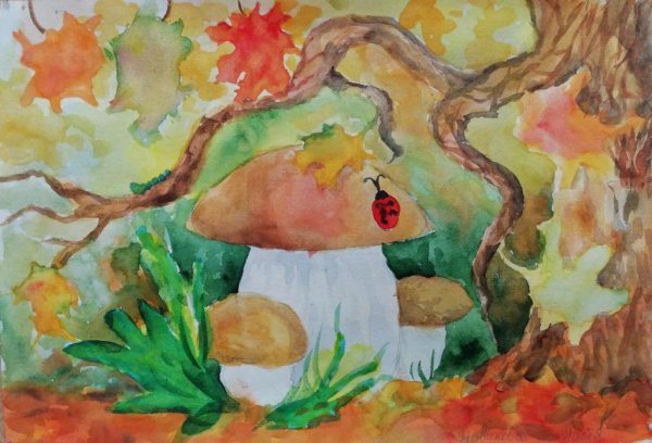 Осень рисунок для детей