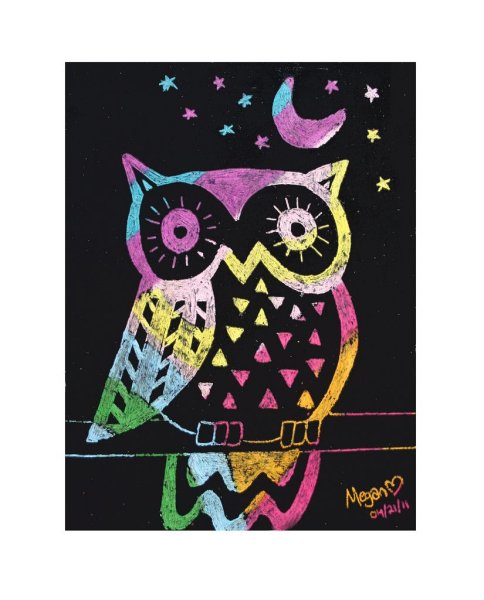 Рисунки цветными карандашами и фломастерами