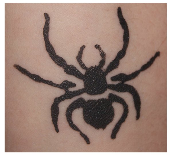 Мехенди паук