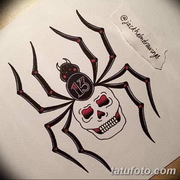 Рисунки хной для мальчиков пауки