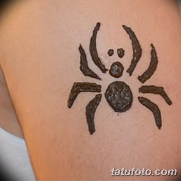 Мехенди паук