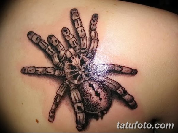 Паук для мальчиков тату хной