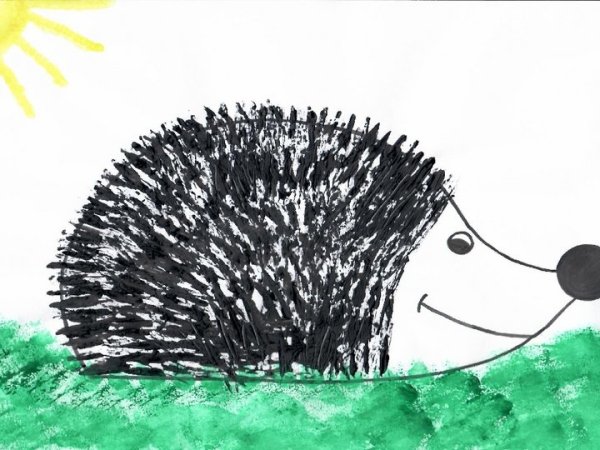 Рисование в подготовительной группе Едик