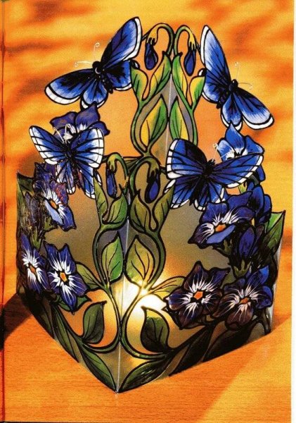 Роспись по витражу