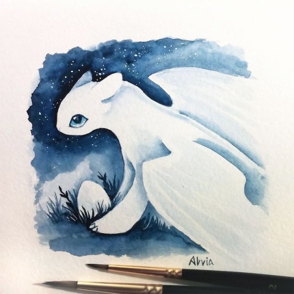 Милые дракончики для срисовки