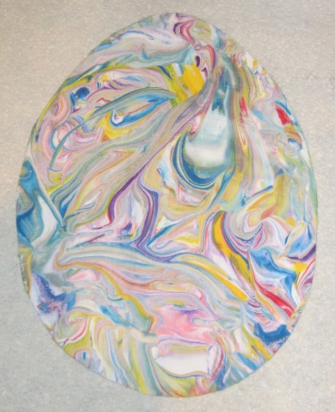 Рисование пеной для бритья