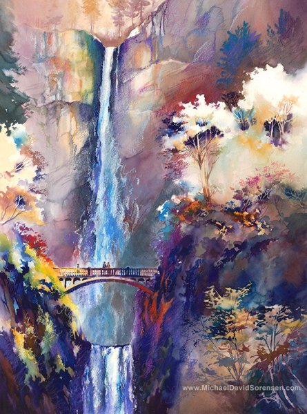 Давид Соренсен акварель