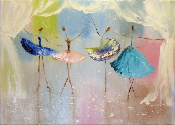 Леонид Афремов картины про балет