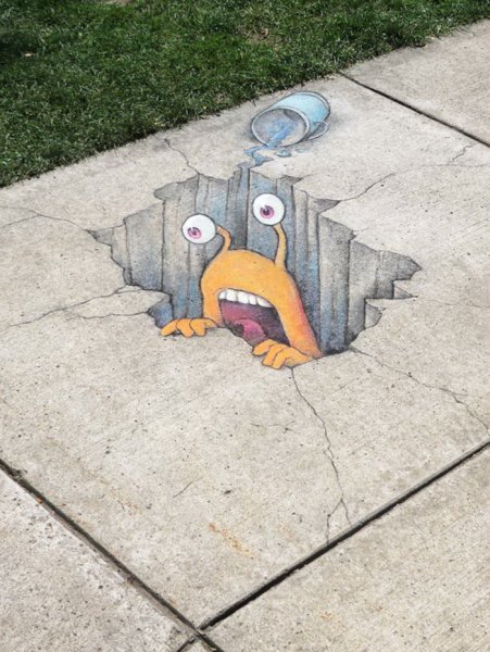 Дэвид Зинн стрит арт