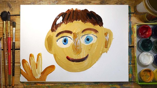 Рисование папы