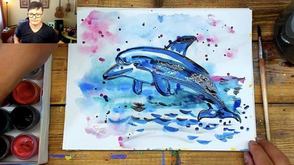 Идеи для рисования восковыми мелками