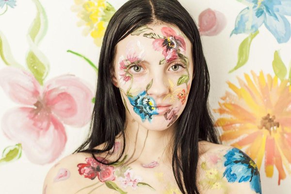 Краска на теле