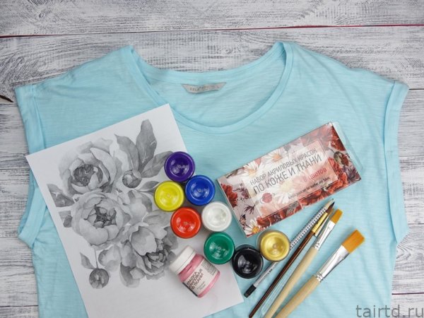 Мастер класс рисование на футболках