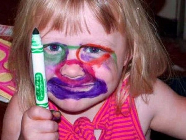 Грим для лица мелки