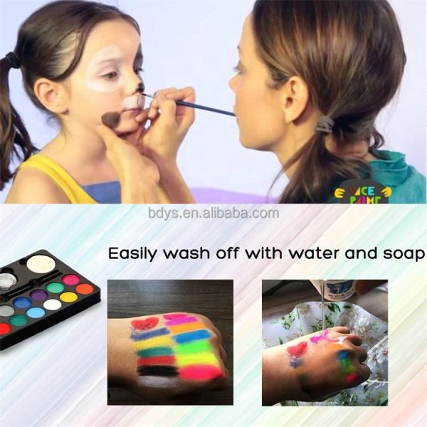 Краски на лице детские