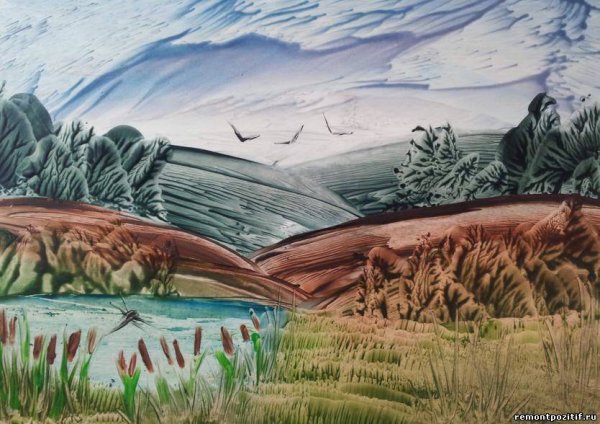 Энкаустика техника рисования