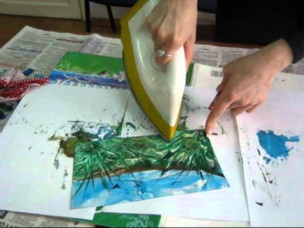 Восковая техника рисования