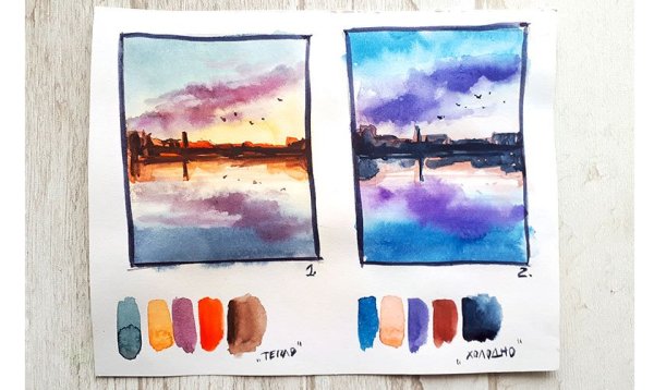 Картины в синем цвете