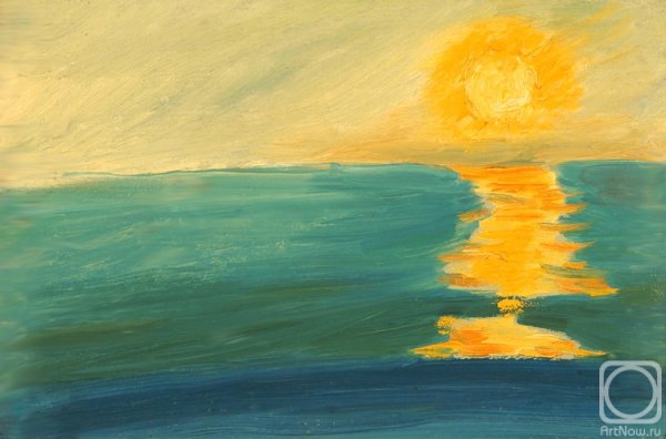 Море рисунок