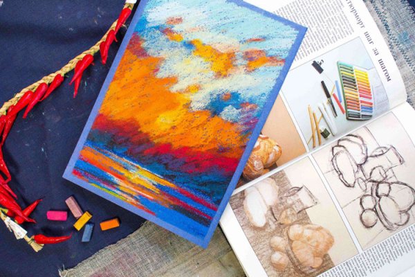 Техники рисования масляной пастелью