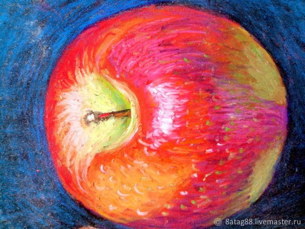 Рисование масляной пастелью