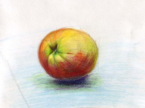 Яблоко для рисования с натуры