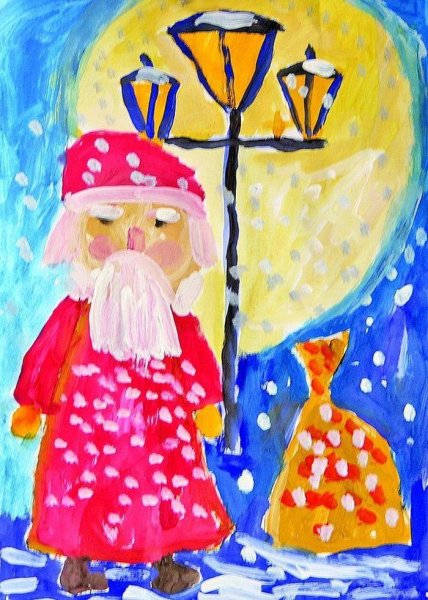 Рисование новый год