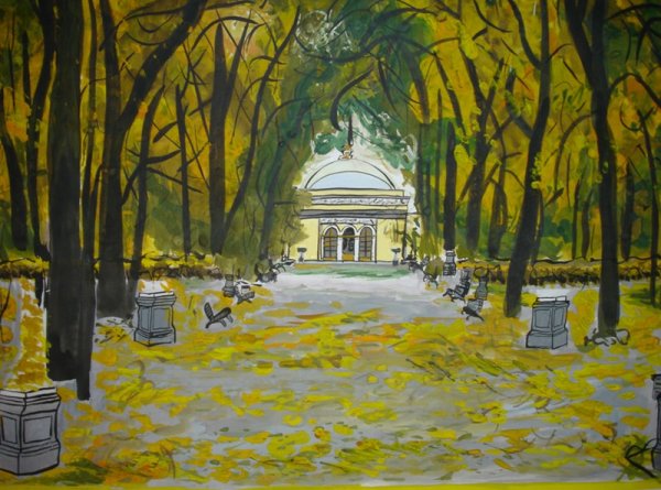 Поделка на тему Ясная Поляна