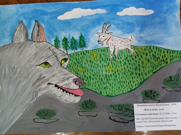 Усадьба Ясная Поляна Толстого картина