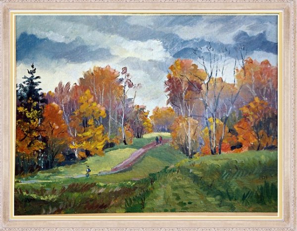 Рисунок Ясной Поляны на конкурс