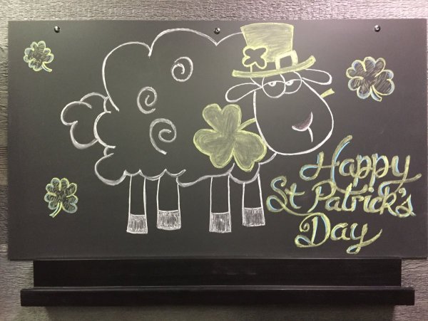 Доска для рисования мелом