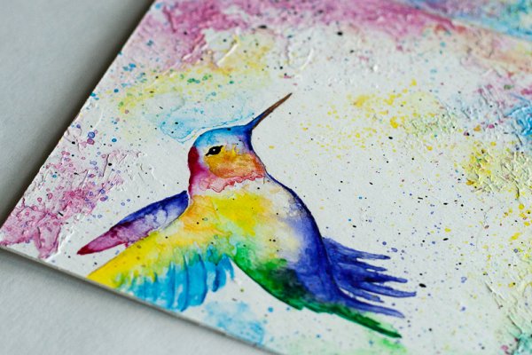 Рисунки акварелью для срисовки