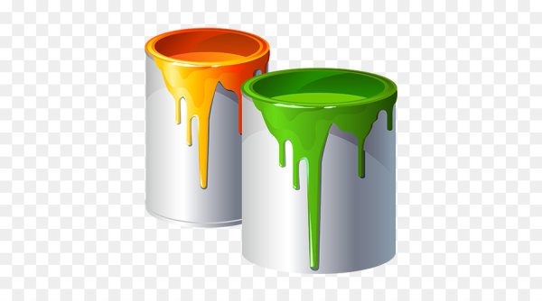 Ведро с краской