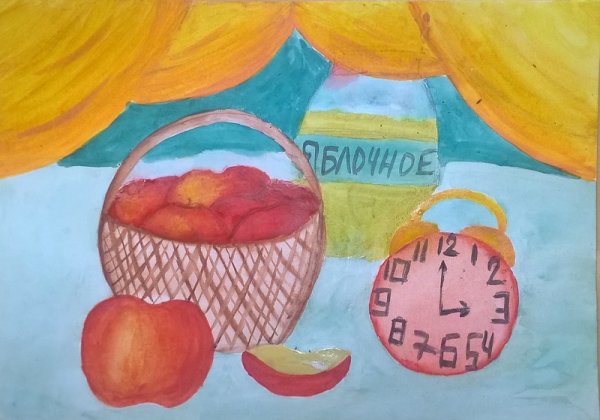 Осенняя выставка рисунков