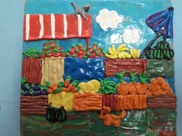 Рисование праздник урожая