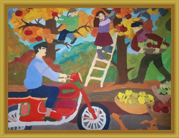 Ярмарка рисунок