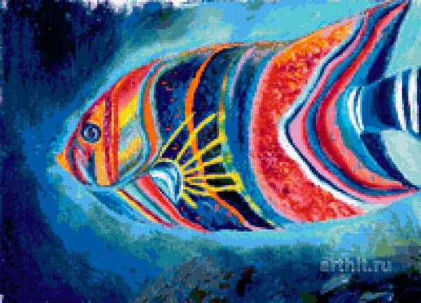 Декоративное рисование подводный мир