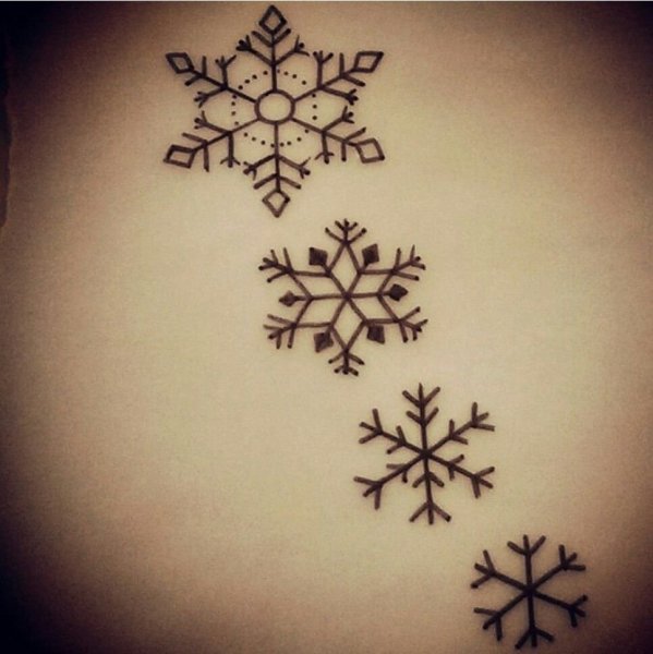 Снежинка хна