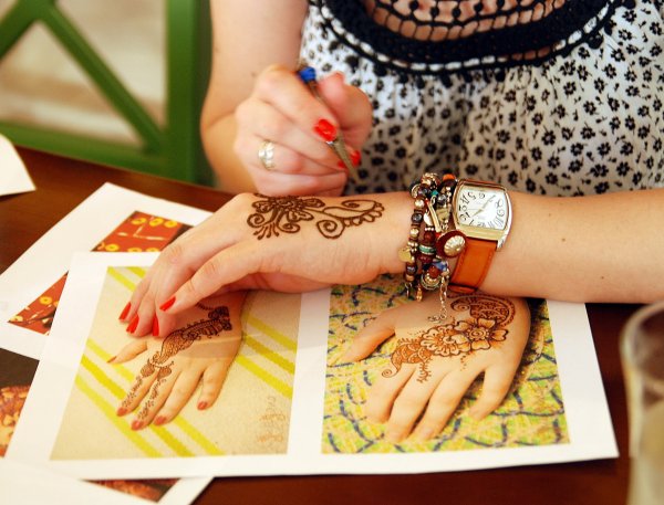 Мехенди мастер класс