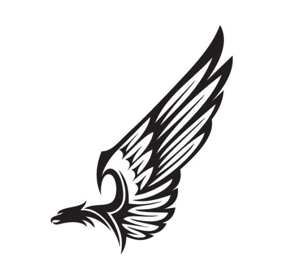 Стилизованное крыло