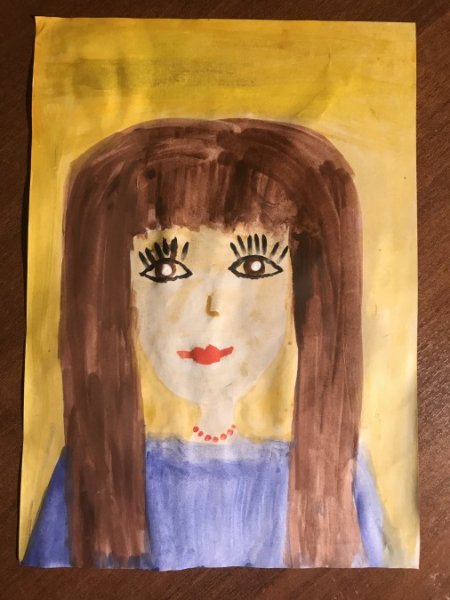 Нетрадиционный портрет мамы