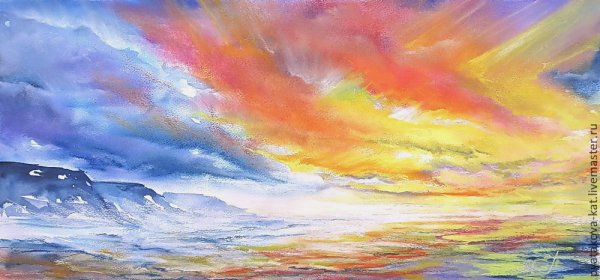 Небо пастелью