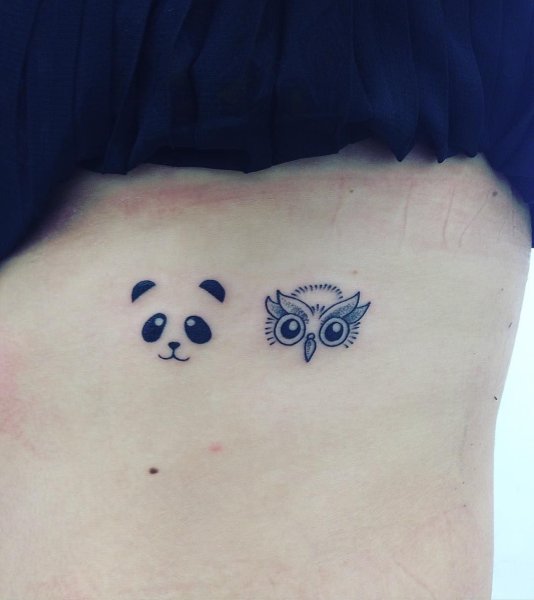 Тату Пандочка маленькая