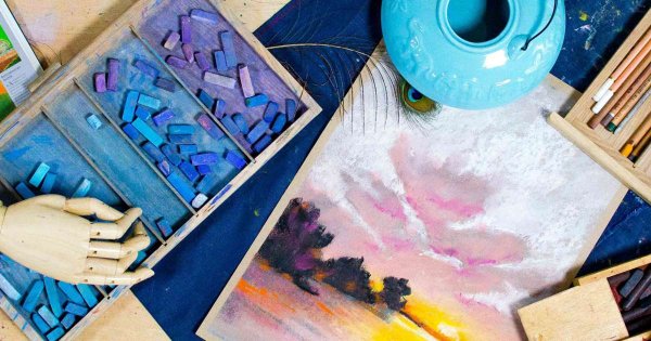 Пастельные мелки Художественные