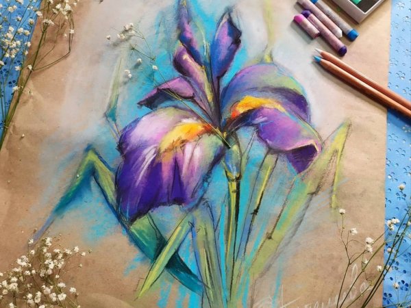 Роберт Ягафаров пастель