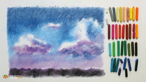 Сухая пастель спектр Петербургская