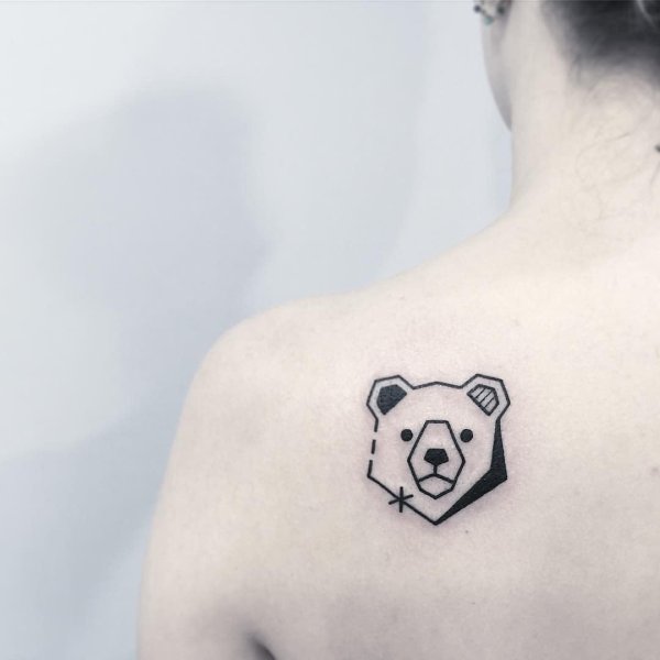 Тату маленький Медвежонок