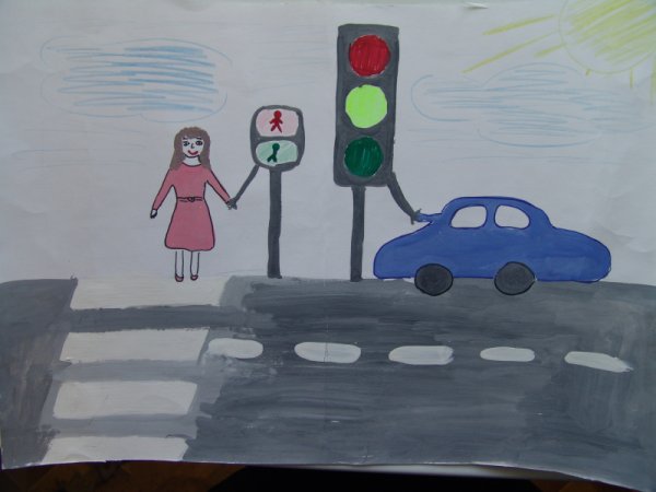 Конкурс рисунков ПДД