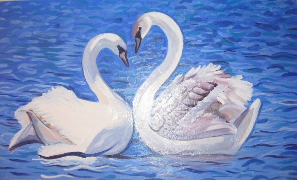 Красивый батик картины