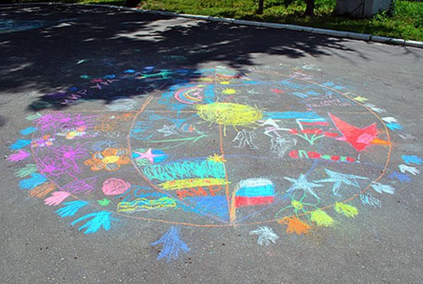 Город мелками